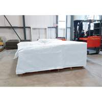 Insulated Tarp, Polyethylene, White, 20' x 12' x 8 mils Industrial Sales