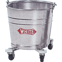 Steel Mop Buckets, 6.5 US Gal. (26 qt.) Capacity Industrial Sales