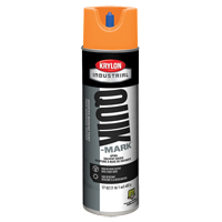 Industrial Quik-Mark Solvent-Based Inverted Marking Paint, 17 oz., Aerosol Can Industrial Sales