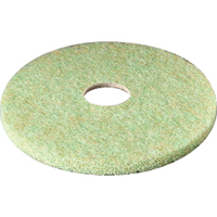 5000 Topline Pre-Burnish Pad, 17", Burnishing/Cleaning/Scrubbing, Brown/Green Industrial Sales