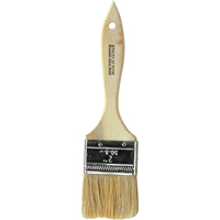 Chip Paint Brush, White China, Plastic Handle, 3" Width Industrial Sales