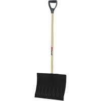 Pelle &agrave; neige Nordic, Lame Polypropyl&egrave;ne, Largueur 17-3/4", Manche Prise en D Industrial Sales