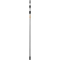 Manche rallonge pour racloir, Aluminium, T&eacute;lescopique, Pointe Filetage ACME, 192" lo Industrial Sales