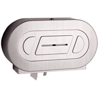 Twin Jumbo Toilet Paper Dispenser, Multiple Roll Capacity Industrial Sales
