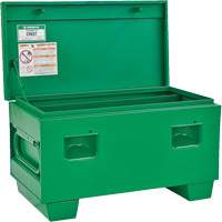 Chest Box, 36" W x 19" D x 17" H, Green Industrial Sales