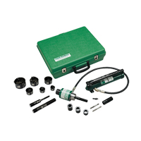 Ensemble de poinçonnage avec pompe manuelle et poinçons Slug-Buster Industrial Sales