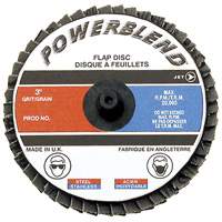 POWERBLEND Roll-on Flap Disc, 2" x Type R, Z120 Grit, Zirconia Alumina Industrial Sales