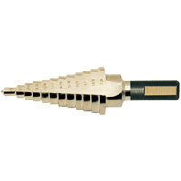 Foret &eacute;tag&eacute; de super premi&egrave;re qualit&eacute;, 1/8" - 1/2", Incr&eacute;ments de 1/32", Acier rapide Industrial Sales