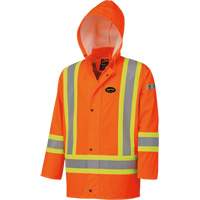 5892 Veste FR imperm&eacute;able haute visibilit&eacute;, 2T-Grand, Orange haute visibilit&eacute; Industrial Sales