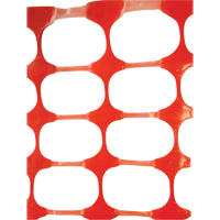 Snow Fence, 50' L x 4' W, Orange Industrial Sales