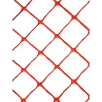 Safety Fence, 50' L x 4' W, Green Industrial Sales