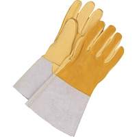 Welder Gloves, Grain Deerskin, Size Large Industrial Sales