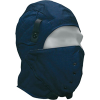 Classic Hardhat Liner with Face Mask, Fleece/Cotton Lining, One Size Industrial Sales