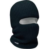 Classic 1-Hole Balaclava, Thinsulate Lining, One Size, Black Industrial Sales