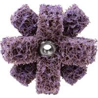 Scotch-Brite Cross Buff, BF-XB, 1-1/2" Dia., Medium Grit, Aluminum Oxide Industrial Sales