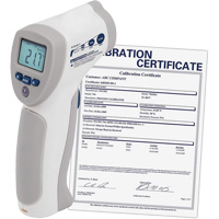 Food Service Infrared Thermometer with ISO Certificate, -4°- 392° F ( -20° - 200° C )/-58°- 4° F ( -50° - -20° C ), 8:1, Fixed Emmissivity Industrial Sales