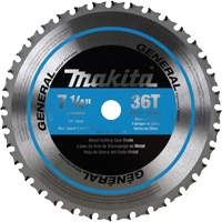 CERMET Tipped Saw Blade, 7-1/4", 36 Teeth, Metal Use Industrial Sales
