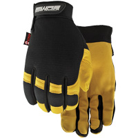Flextime Water Resistant Gloves, Grain Goatskin Palm, Size Large Industrial Sales
