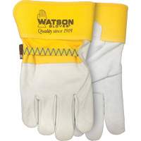 Double Trouble Gloves, One Size, Grain Cowhide Palm Industrial Sales