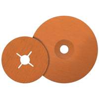 Coolcut XX Sanding Disc, Aluminum Oxide/Ceramic, 24, 4-1/2" Dia x 7/8" Arbor Industrial Sales