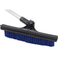 Brosse &agrave; neige t&eacute;lescopique, T&eacute;lescopique, lame Polypropyl&egrave;ne, 32-1/2" Longueur, Bleu Industrial Sales