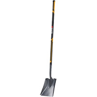 Pelle carr&eacute;e Pro, Fibre de verre, Lame Acier durci, Manche en Droit, Longueur 48" Industrial Sales