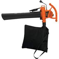 Souffleur/aspirateur/broyeur de feuilles, Vitesse d'air 210 mi/h, &eacute;lectrique Industrial Sales