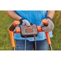 Tondeuse &agrave; gazon avec poign&eacute;e confortable, Pouss&eacute;e, &eacute;lectrique, Largeur de coupe 17" Industrial Sales
