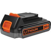 Max* Cordless Tool Battery, Lithium-Ion, 20 V, 2 Ah Industrial Sales