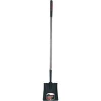 Pelle carr&eacute;e, Bois, Manche en Droite ergonomique, Longueur 62" Industrial Sales