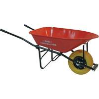 Brouette dentrepreneur Big Wheel, 6 pi³, plateau Acier Industrial Sales