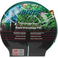 Tuyau de jardin, PVC, 5/8" dia x 25' Industrial Sales