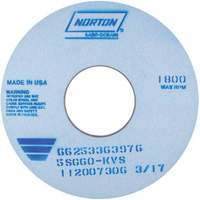 Tool Room Wheel, Type 01, Ceramic Alumina, 14" x 1" Industrial Sales