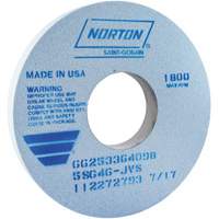 Tool Room Wheel, Type 01, Ceramic Alumina, 14" x 1-1/2" Industrial Sales