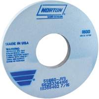 Tool Room Wheel, Type 05, Ceramic Alumina, 14" x 1-1/2" Industrial Sales