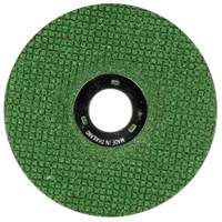Green Corps Flexible Grinding Wheel, 4-1/2" x 1/8", 7/8" Arbor, Ceramic, Type 27 Industrial Sales