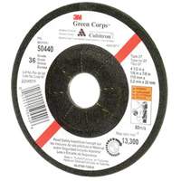 Green Corps Flexible Grinding Wheel, 4-1/2" x 1/8", 7/8" Arbor, Ceramic, Type 27 Industrial Sales