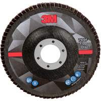 Disque &agrave; lamelles &agrave; changement rapide 769F, 5" x 7/8", Type 27, Grain 40+, C&eacute;ramique Industrial Sales
