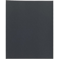 Feuille de ponçage imperm&eacute;able Black Ice, 9" x 11", Grain 600, Oxyde d'aluminium Industrial Sales