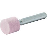 Vitrified Bond Mounted Point, W185, Aluminum Oxide, 1/2" Dia., 1/2" L, 80 Grit Industrial Sales