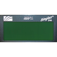 ArcOne&reg; Singles&reg; High Definition Auto-Darkening Welding Lens, 2" W x 4-1/2" H Viewing Area, For Use With ArcOne&reg; Industrial Sales