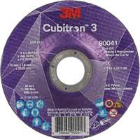 Meule &agrave; tronçonner Cubitron 3, 4-1/2" x 0,045", Arbre de 7/8", Type T27, C&eacute;ramique, 13 300 Tr/min Industrial Sales