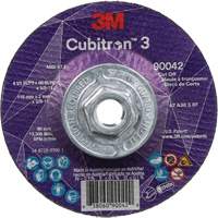 Meule &agrave; tronçonner Cubitron 3, 4-1/2" x 0,09", Arbre de 5/8"-11, Type T27, C&eacute;ramique, 13 300 Tr/min Industrial Sales