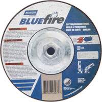 Disque de meulage et tronçonnage BlueFire, 7" x 1/8", Arbre de 5/8"-11, Type 27, Alumine de zirconium Industrial Sales