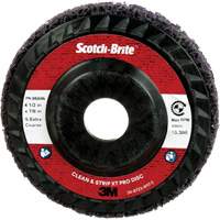 Scotch-Brite Clean and Strip XT Pro Disc XO-DC, 4-1/2" Dia., Extra Coarse Grit, Silicon Carbide Industrial Sales