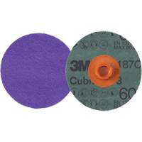 Cubitron 3 Roloc Fibre Disc, 4" Dia., 60+ Grit, Ceramic Industrial Sales
