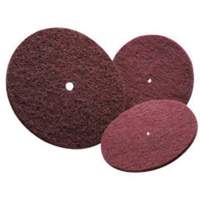 Disque non tiss&eacute; tr&egrave;s r&eacute;sistant Bear-Tex, 6" dia., Grain Tr&egrave;s fin, Oxyde d'aluminium Industrial Sales
