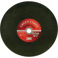 Disque &agrave; tronçonner Green Corps, 13-9/10" x 0,118", Arbre de 1", C&eacute;ramique, 20 000 Tr/min Industrial Sales