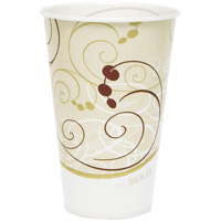 Disposable Cups, Paper, 12 oz., Multi-Colour Industrial Sales