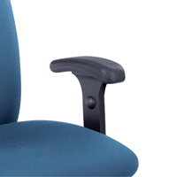 Accoudoirs coussin&eacute;s en T pour chaises pour gens grands et costauds Uber Industrial Sales